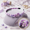 Unicorn Headband with Pastel Stars – Whimsical Kids Hair Accessory