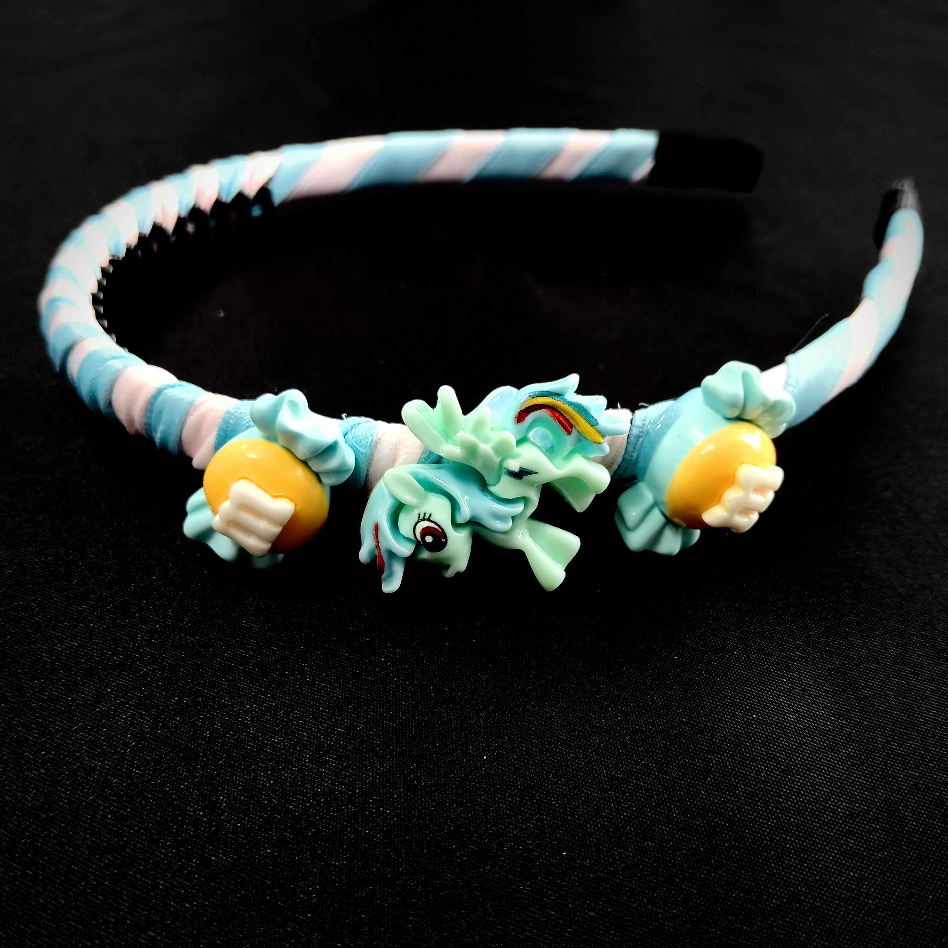 Pastel Unicorn Candy Headband | Whimsical Kawaii Hair Accessory, Girls Gift