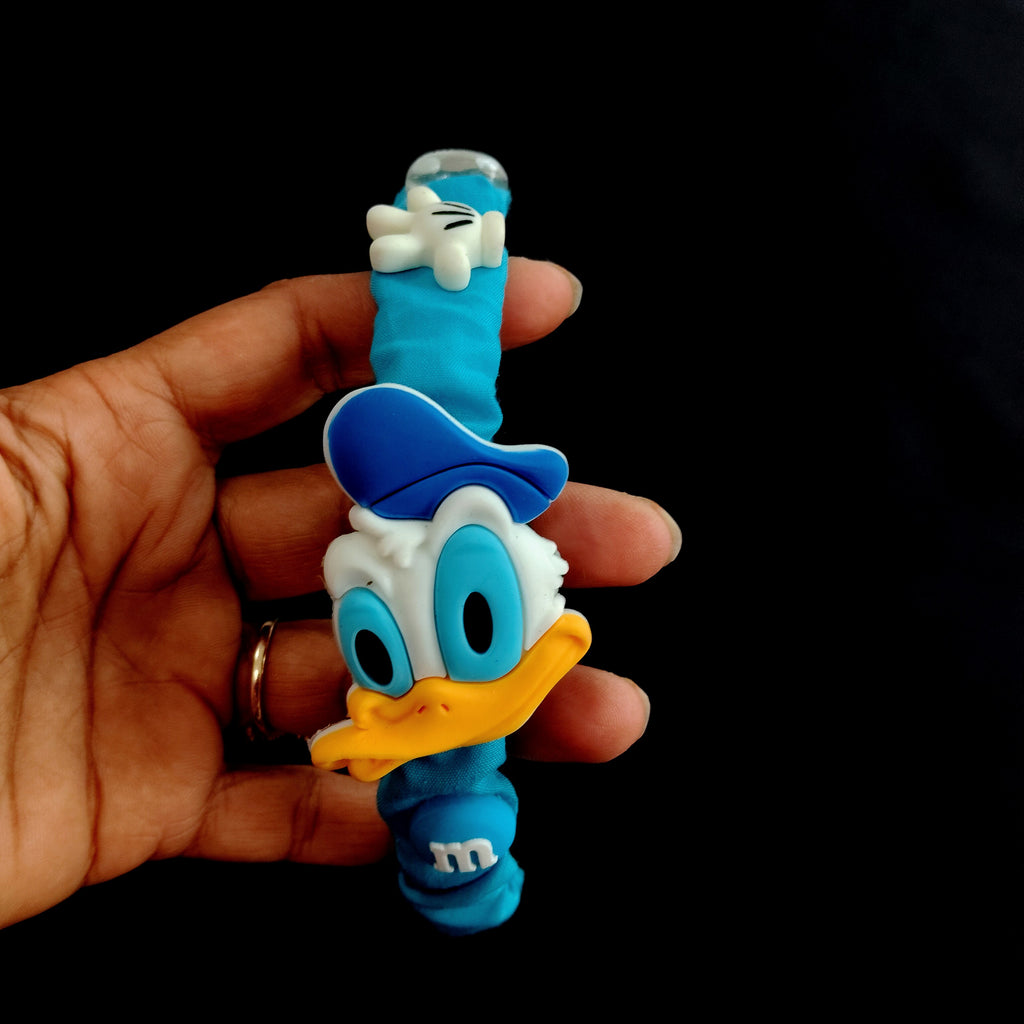 Donald Duck Character Headband, Playful Blue Hair Accessory for Girls